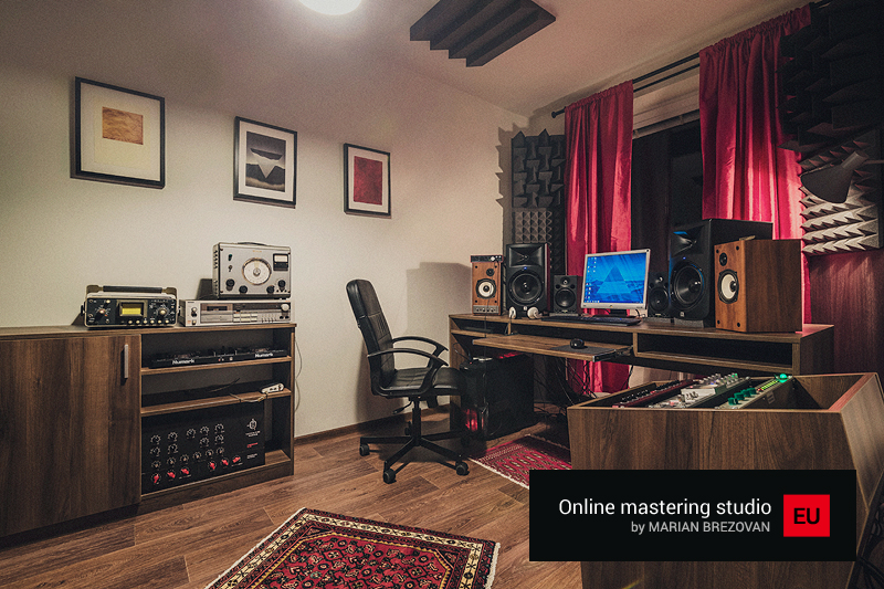 Masteringové štúdio, online mastering, analog mastering, uprava zvuku - Kontakty na Profesionálne masteringové štúdio - Marián Brezovan