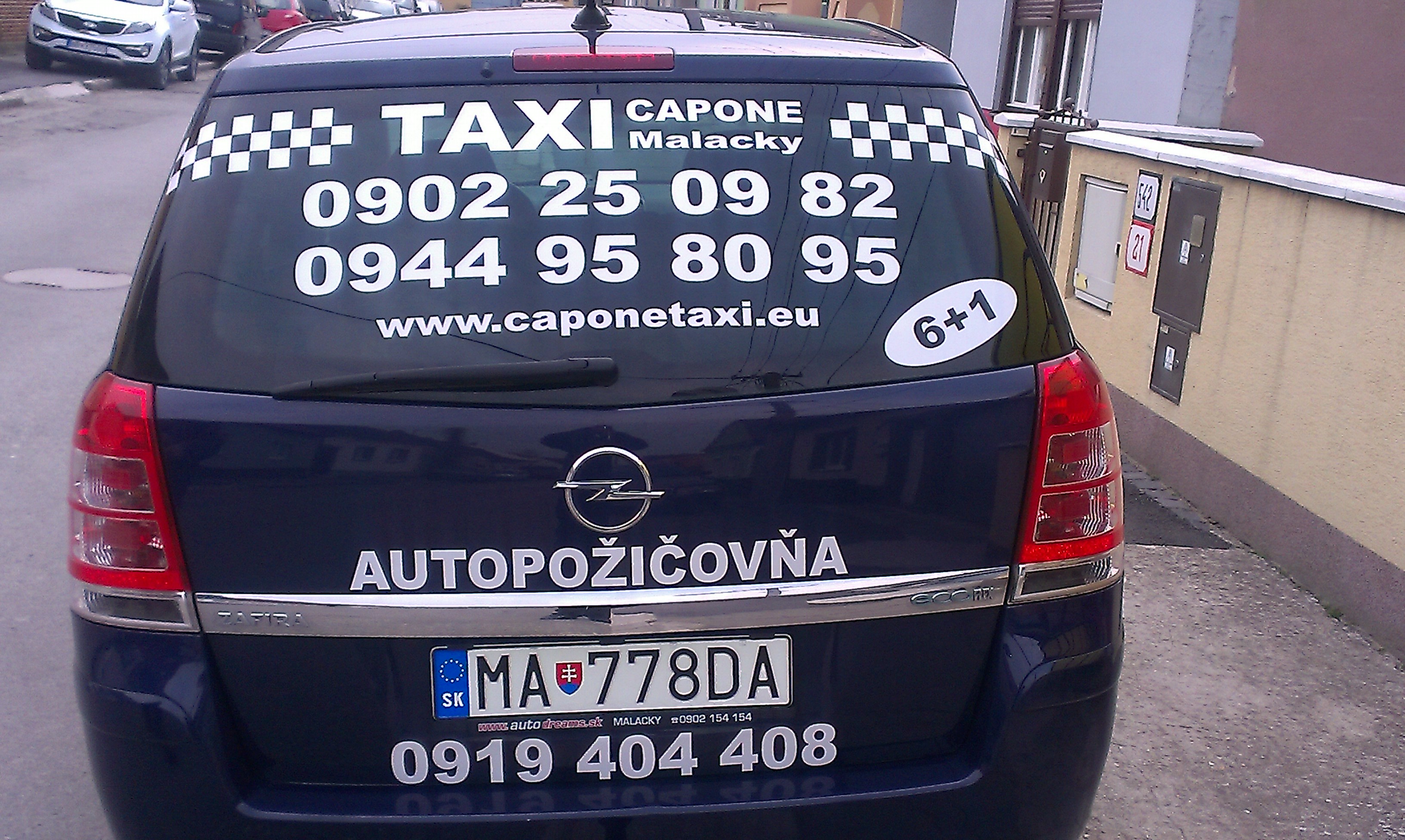 Taxi služba Nonstop - Kontakty na B.A.Z.A.R. EU s.r.o.