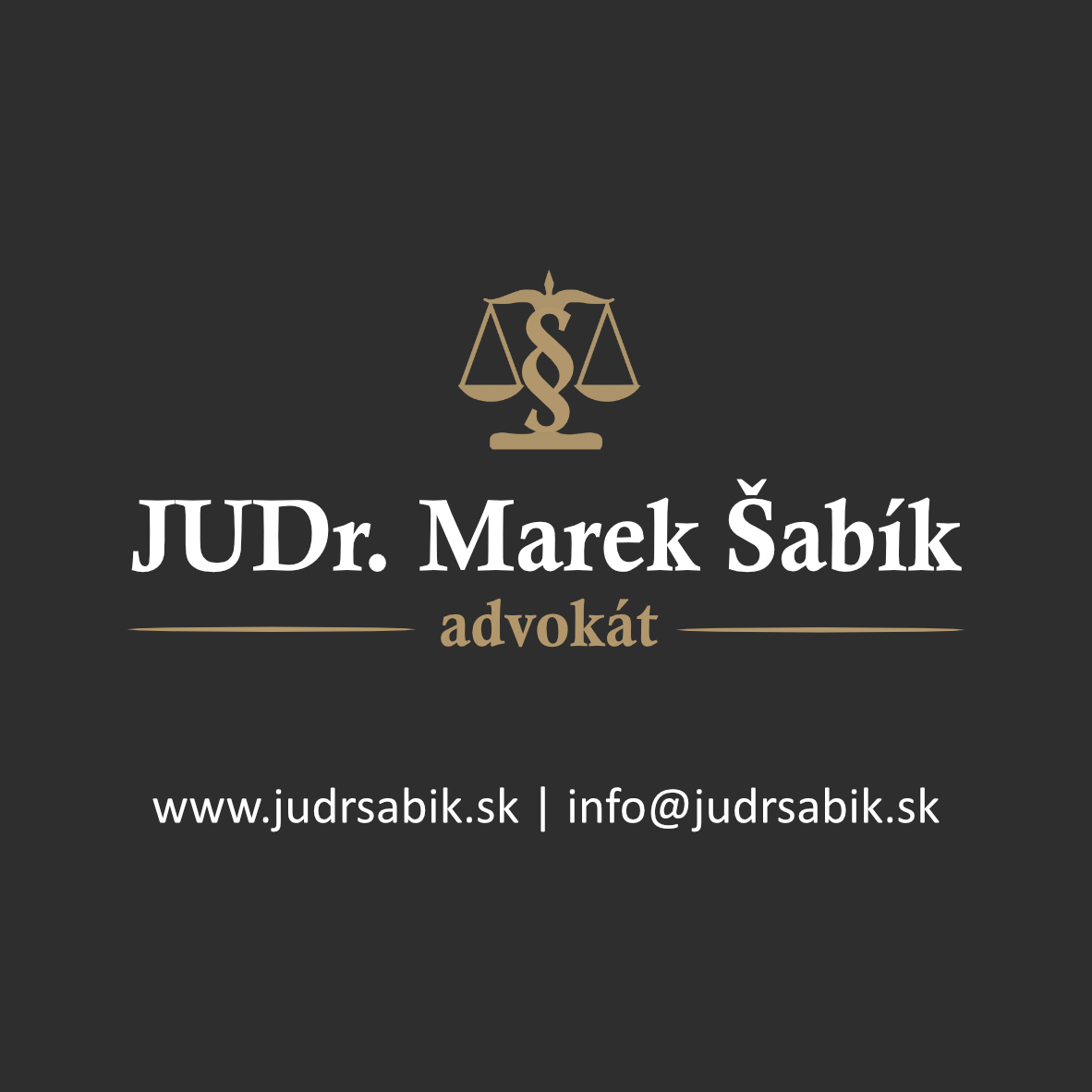 advokát, právne služby, zakladanie spoločností, vymáhanie pohľadávok, spisovanie zmlúv, obhajoba v trestnom konaní, návrhy na súd - JUDr. Marek Šabík, advokát